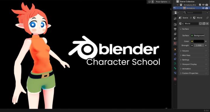 Blender Character School