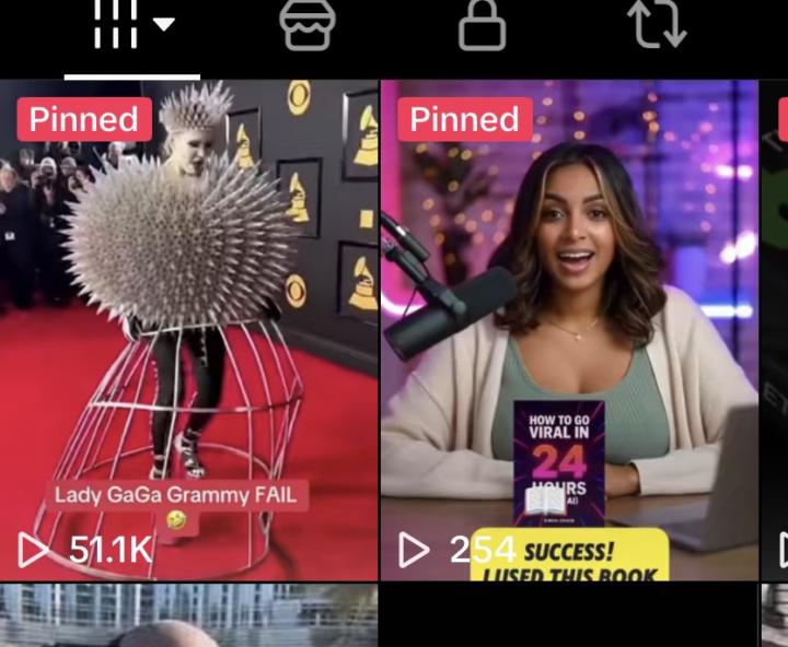 🤣 I made a fake Lady Gaga Grammy video today in 2 minutes. It hit 100k+ views on TikTok