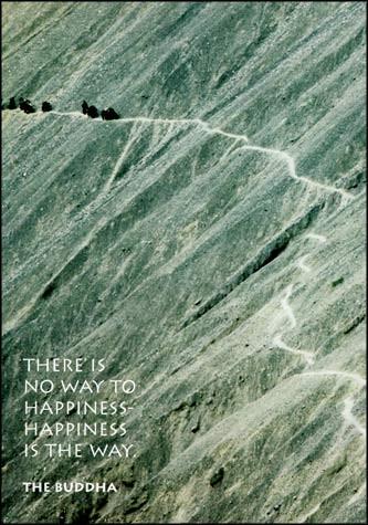 Happiness is the way