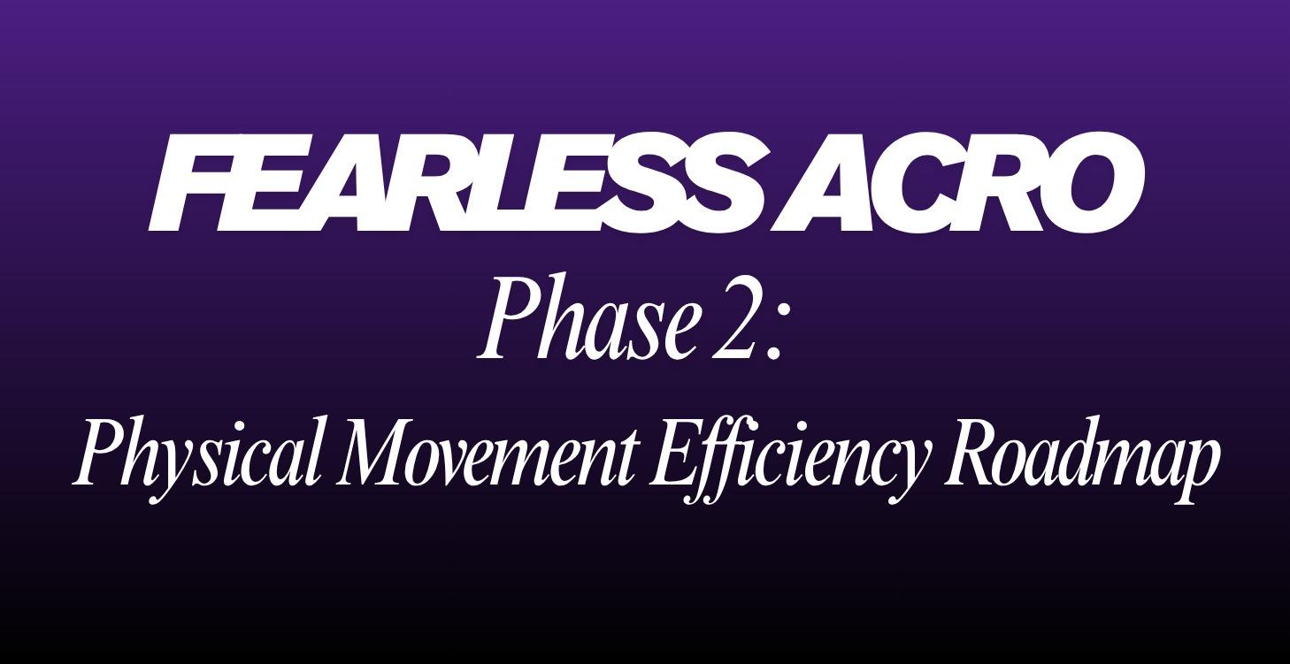 Physical Movement Efficiency Roadmap ⚙️