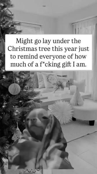 You're the gift that keeps giving...!