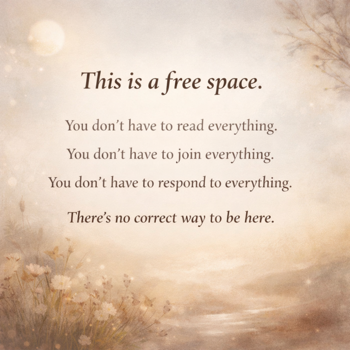 How to use this space