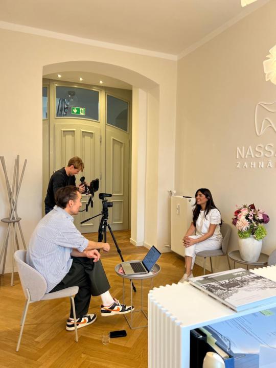 Some Behind The Scenes from last weeks production