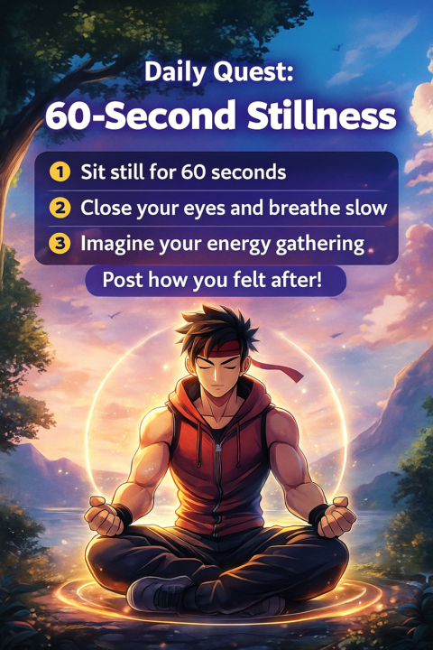 Daily Quest: 60-Second Stillness