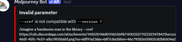 I have a problem on MidJourney.