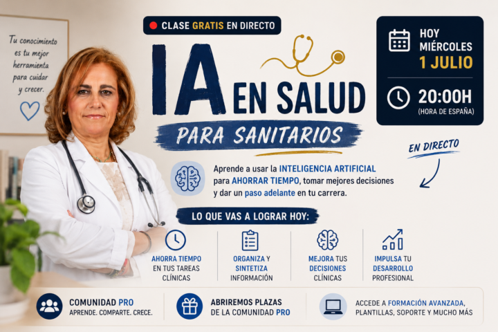 HOY A LAS 20:00 | CLASE EN DIRECTO GRATUITA