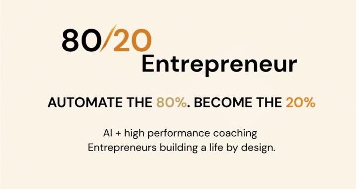 80/20 Entrepreneur 