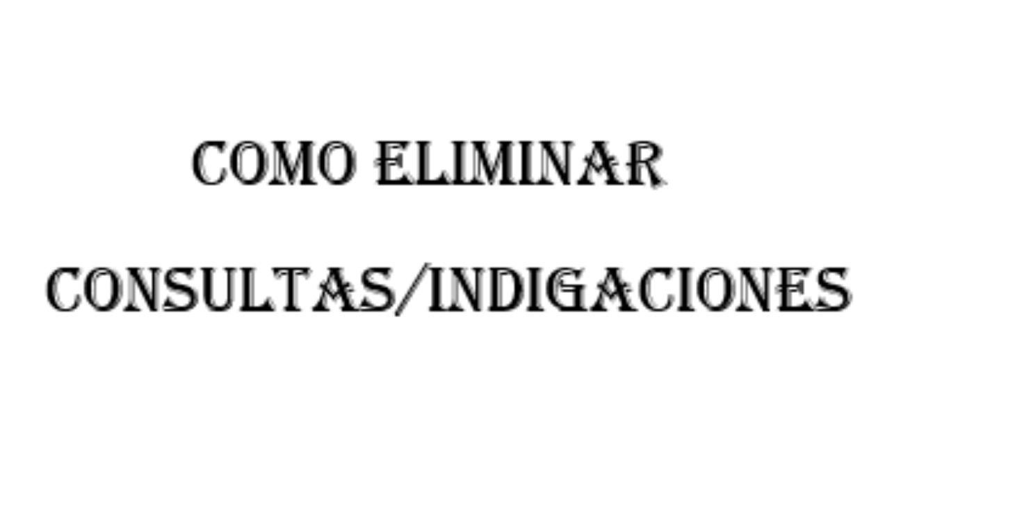 Aprende a Remover Indigaciones de tu Reporte