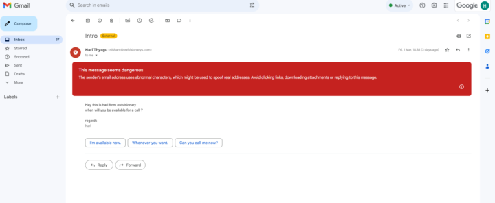 Help with Cold Email 