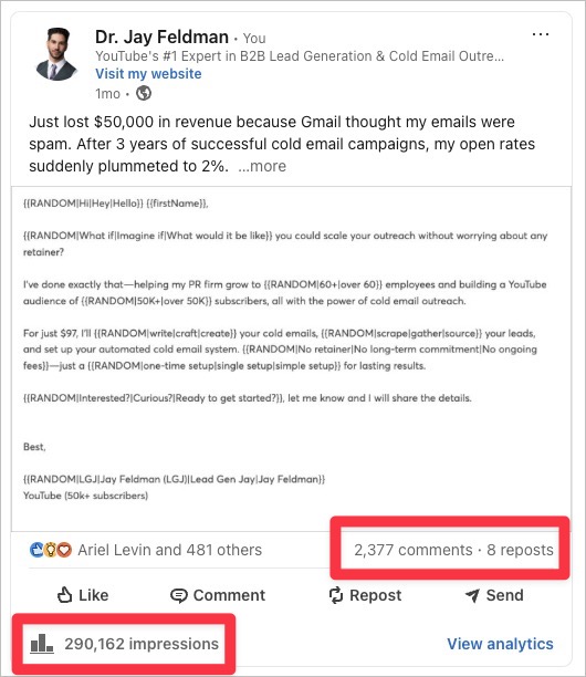 The LinkedIn strategy I've been keeping quiet