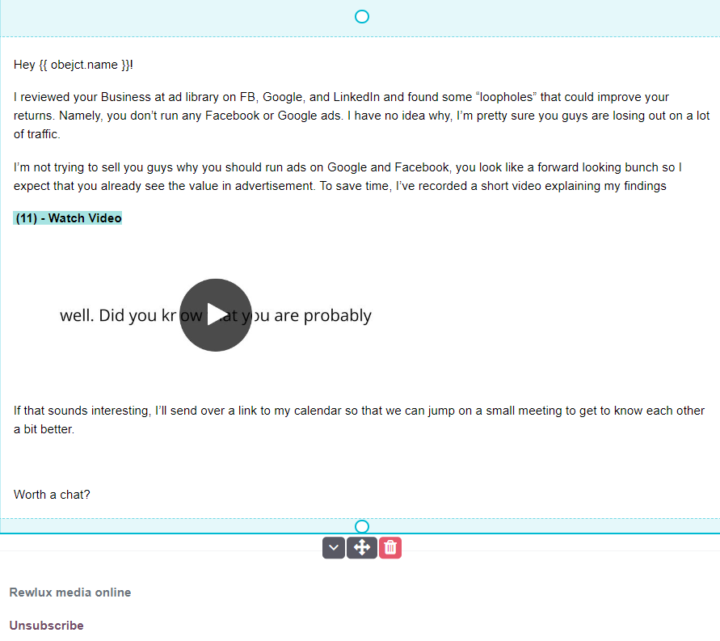 Is this cold email effective for reaching out to potential clients?