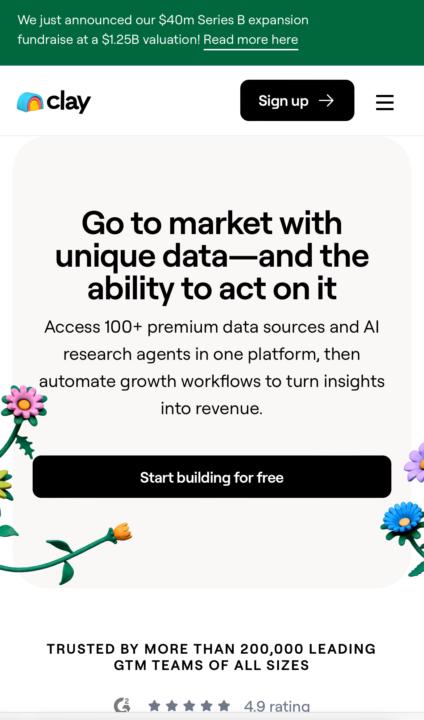 Re: AI & Automation talk - Clay.com 