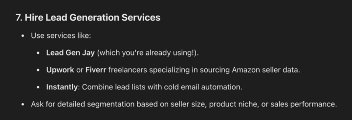 Lead Gen Jay Recommended on ChatGPT!