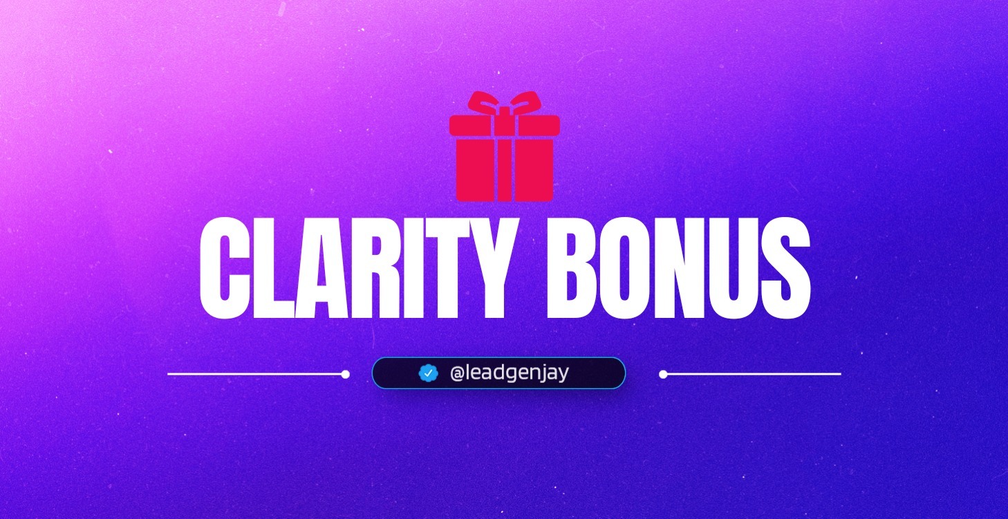 Clarity Call Exclusive Bonuses
