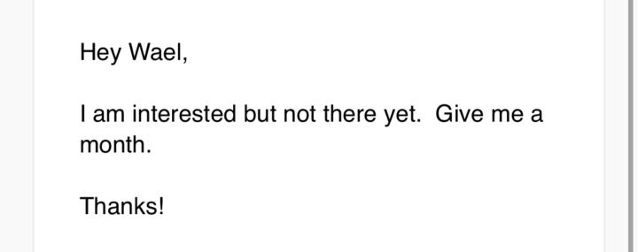 My first Positive Reply!!! (Need help)