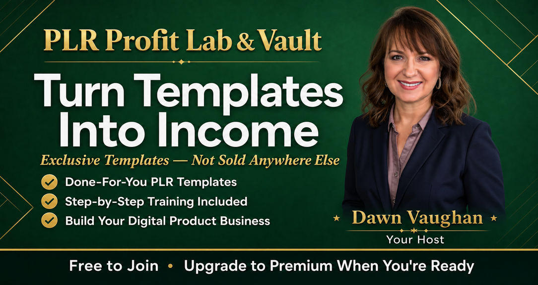 PLR Profit Lab & Vault