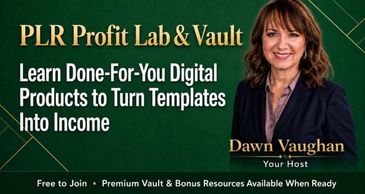 PLR Profit Lab & Vault