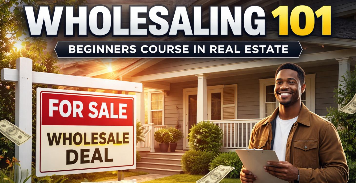 Wholesaling 101 - Beginners course in wholesaling