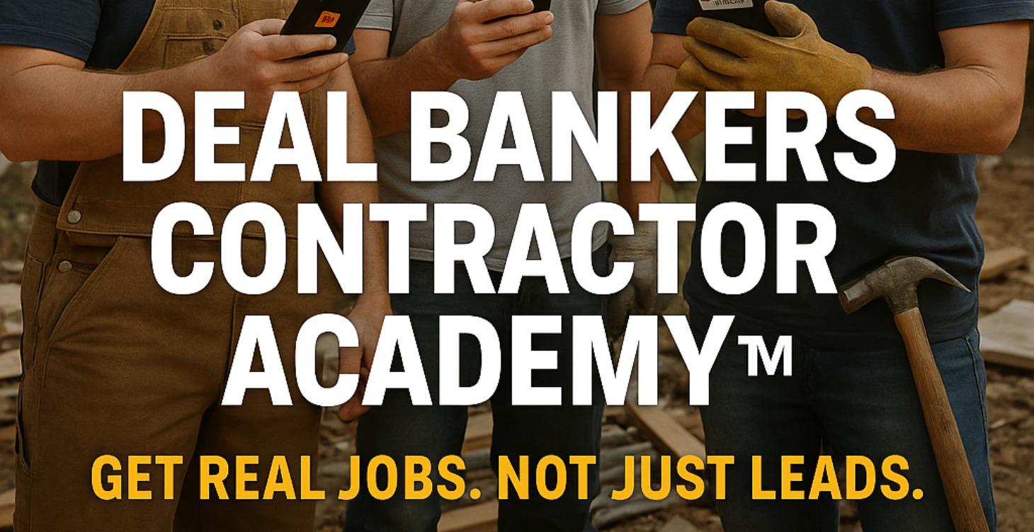 Deal Bankers Contractor Academy™