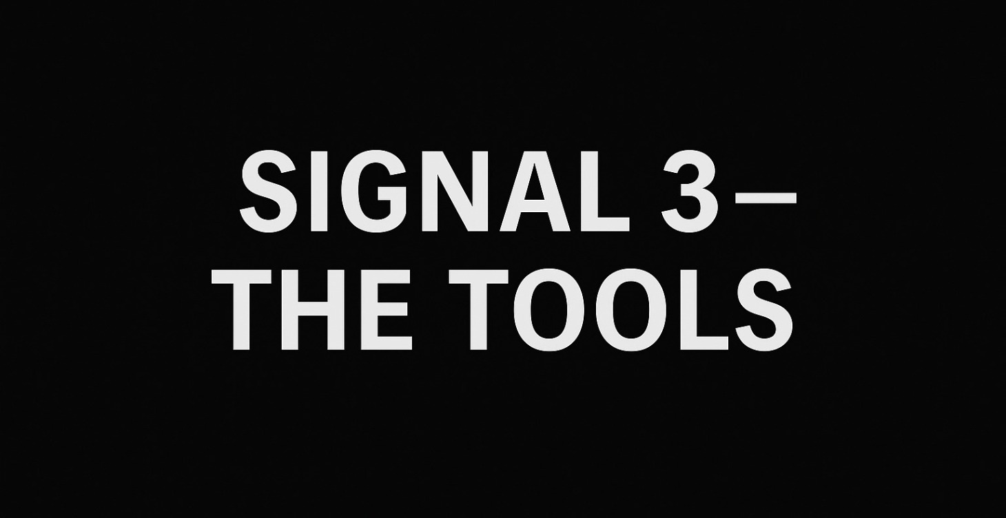 Signal3 The Tools: Prompt Engineering Fundamentals