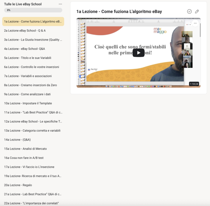 eBay School (+ di 54 ore di corso)