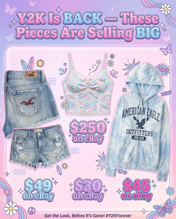 Y2K clothing is blowing up