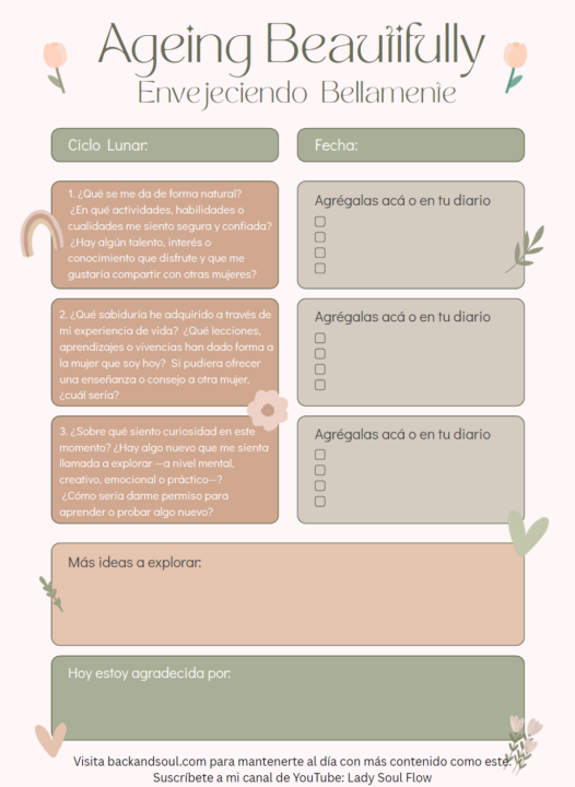 Tarea: Descubriendo La Diosa Interna - Para más CLARIDAD