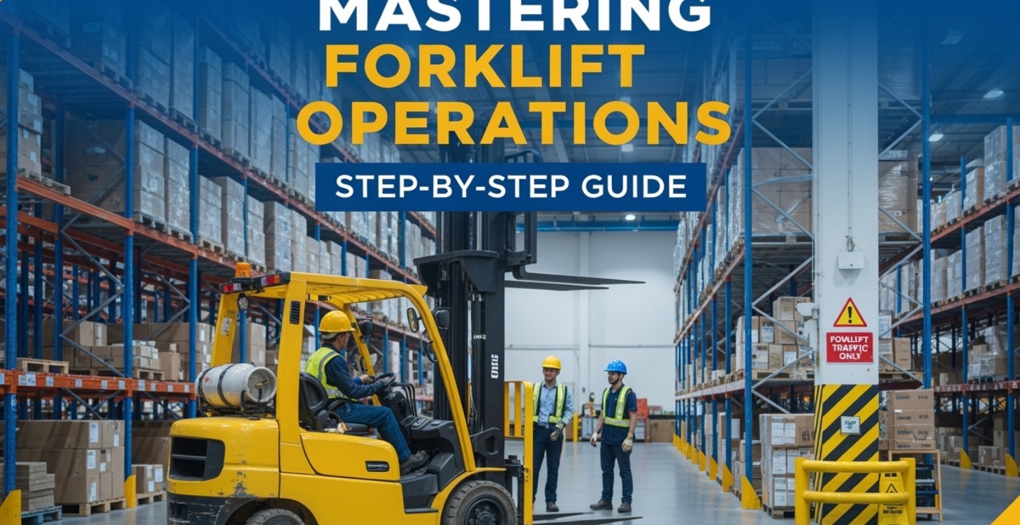 Mastering Forklift Operations: Step-By-Step Guide