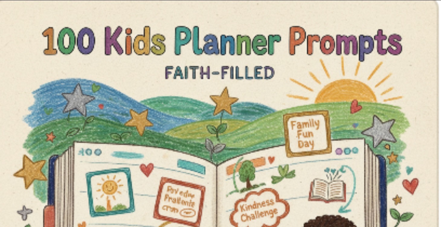 100 KIDS PLANNER PROMPTS