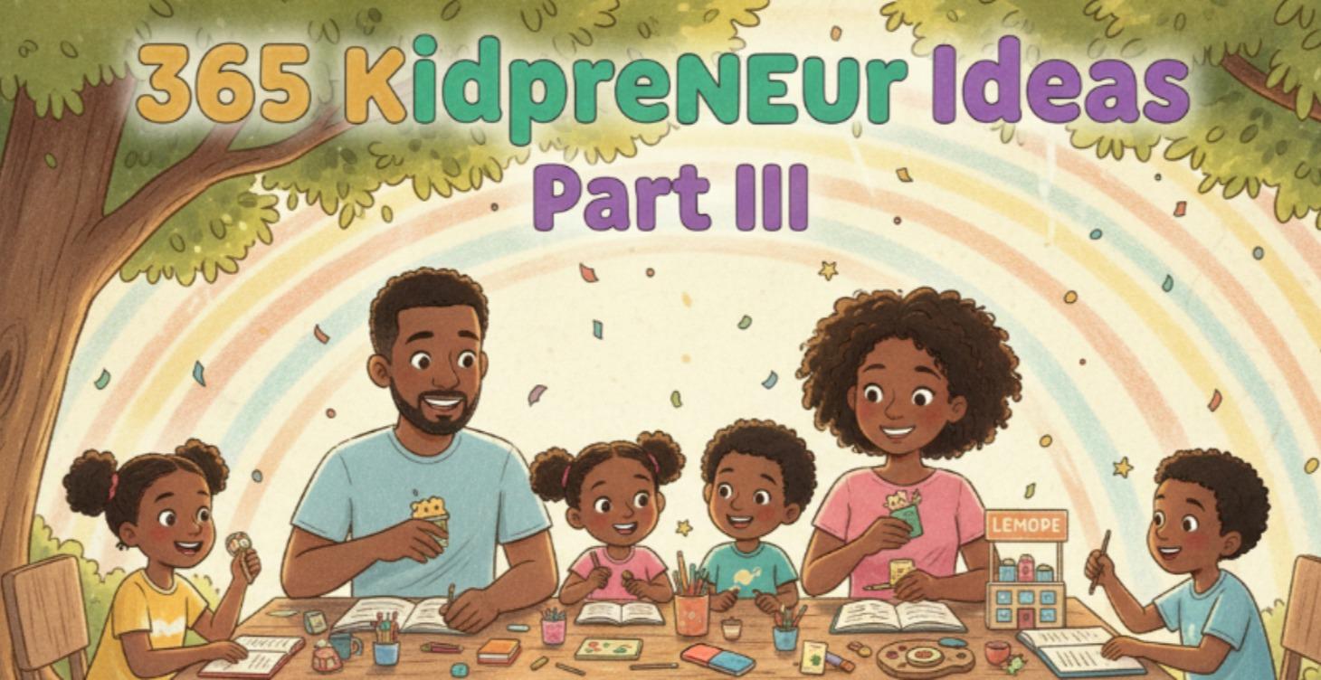 365 Days of Kidpreneur Kingdom Ideas (Part III)