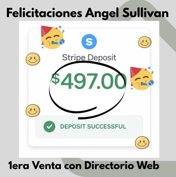 Angel felicitaciones!!! 1ra Venta $497!!💰💰💰