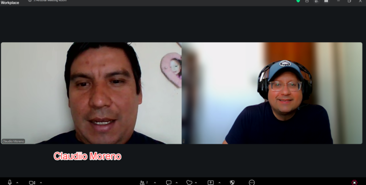 Ayudando a Claudio Moreno desde Chile😀