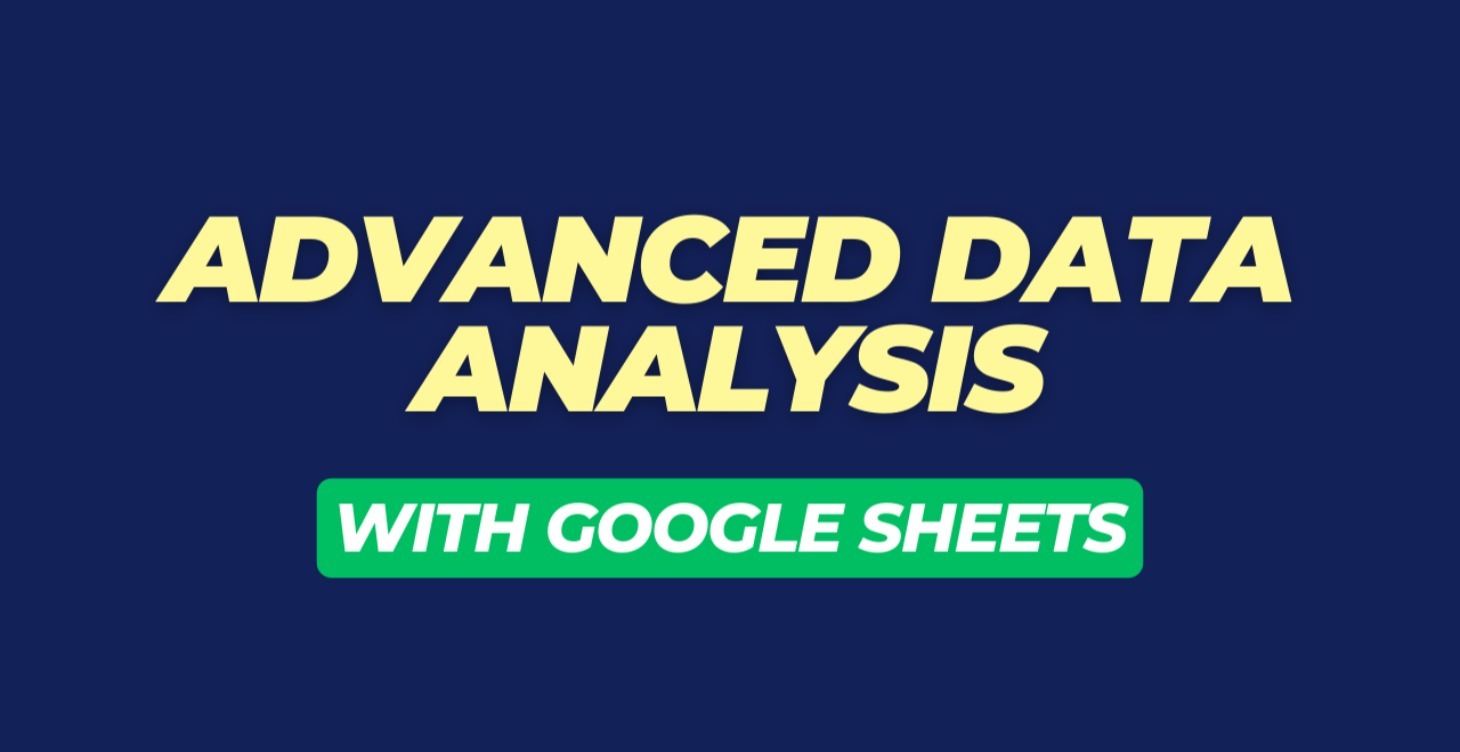 Advanced Data Analysis