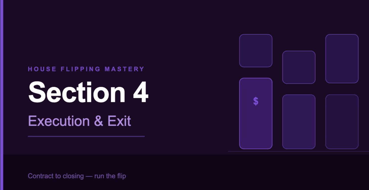 Section 4 execution