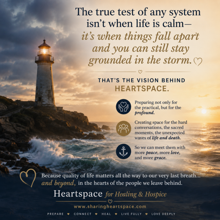 Be the lighthouse…
