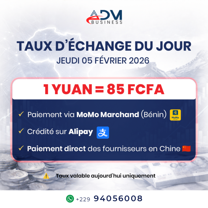 Taux du jour Jeudi 05 Février 