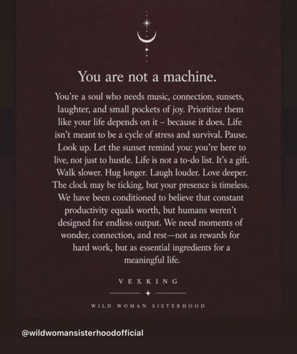 You are Not a Machine 