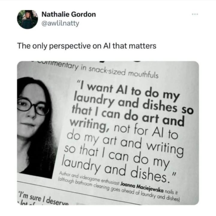 ISO AI prompts... for my dishwasher 😆 