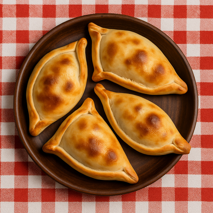 Empanadas Caseras en Plato de Greda – ¡Nuestro Orgullo!