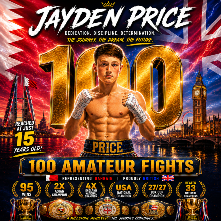 JAYDEN PRICE 100 FIGHTS! 💯🥊