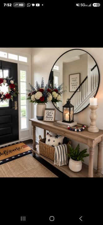 Decorating ideas for your foyer.
