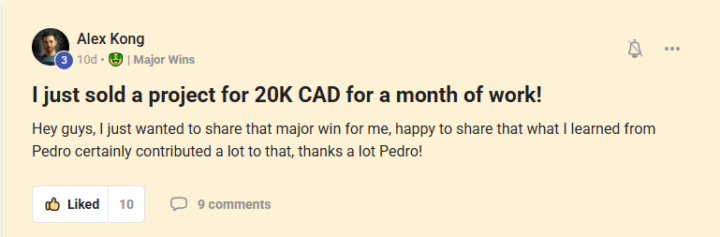 Win of the week!