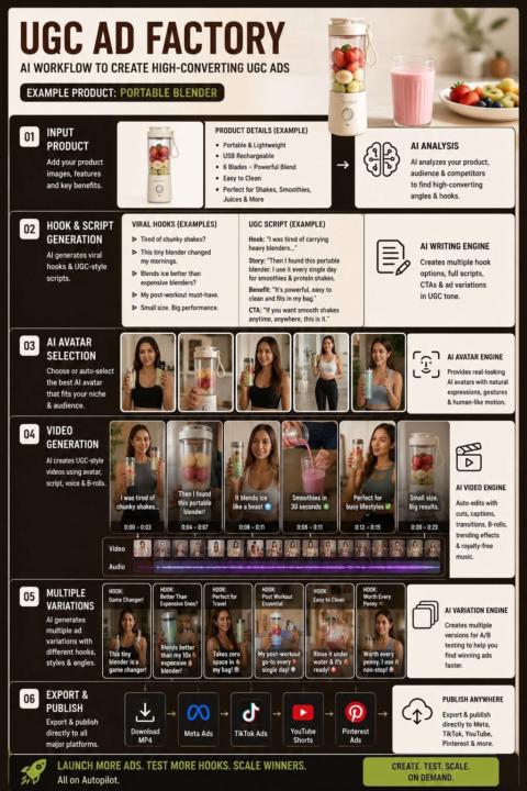 AI can now create full UGC-style ads without hiring creators 😳