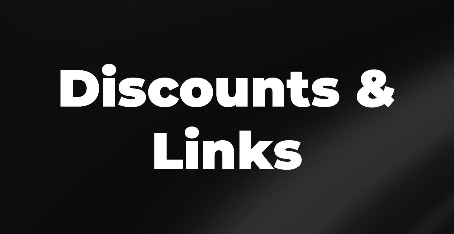 Discount & Links