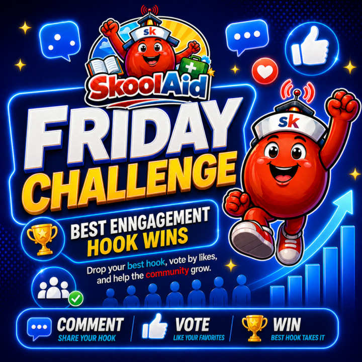 🎮 Friday Challenge: Best Engagement Hook Wins
